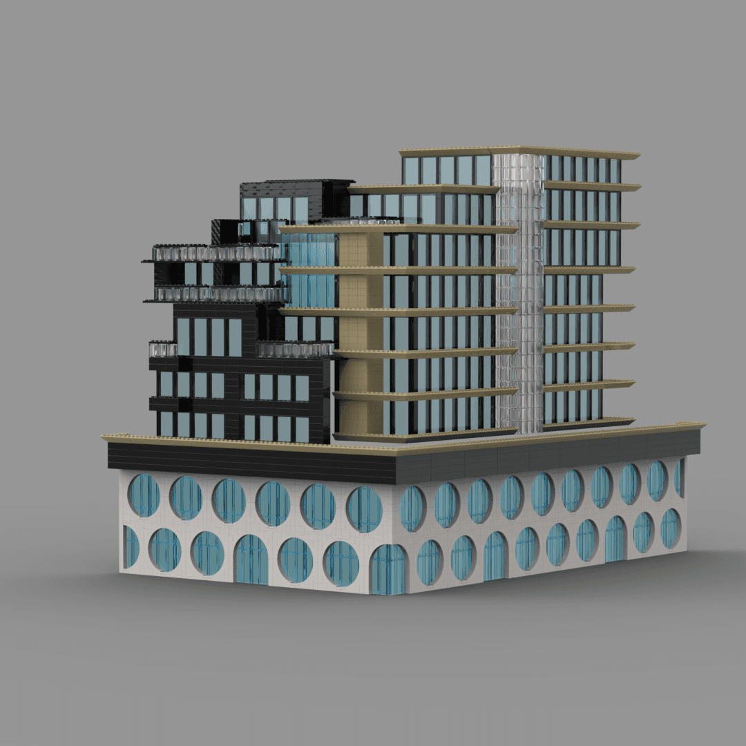 モダンなマンション